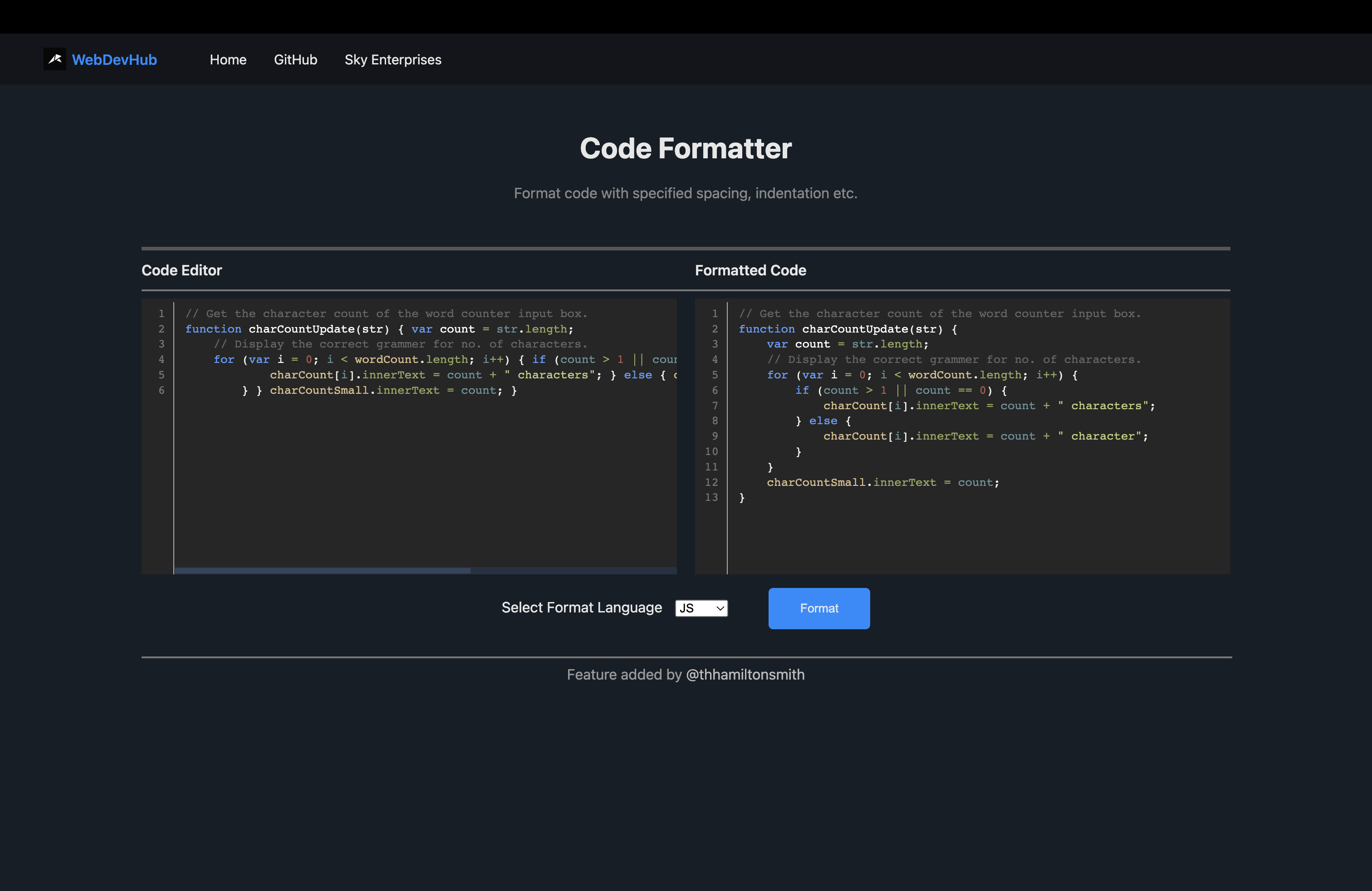 WebDevHub media 2