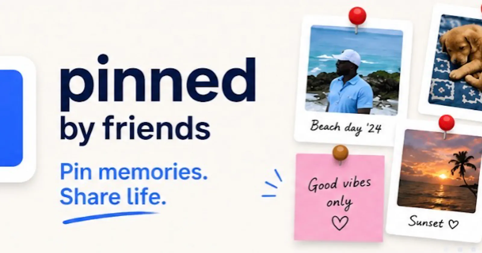 Pinned by Friends — Share Life. screenshot 1
