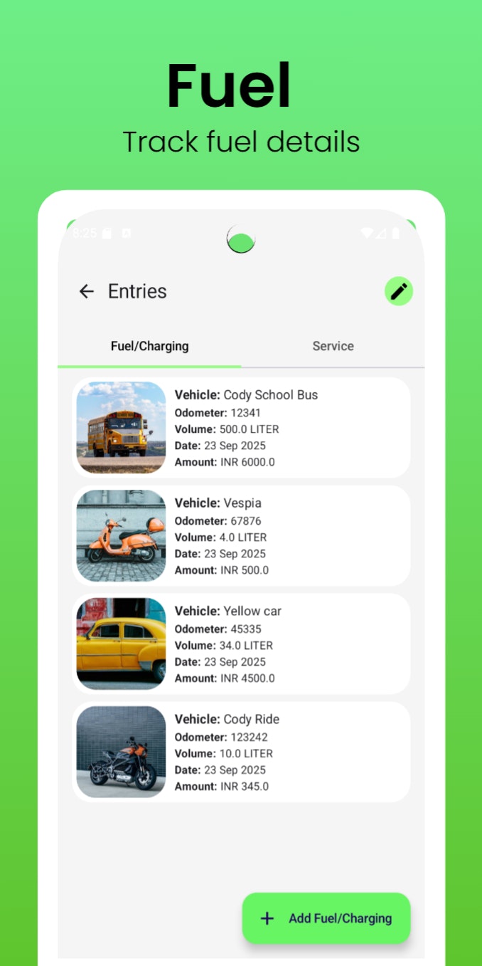 Vynic: Fuel & Vehicle Manager gallery image
