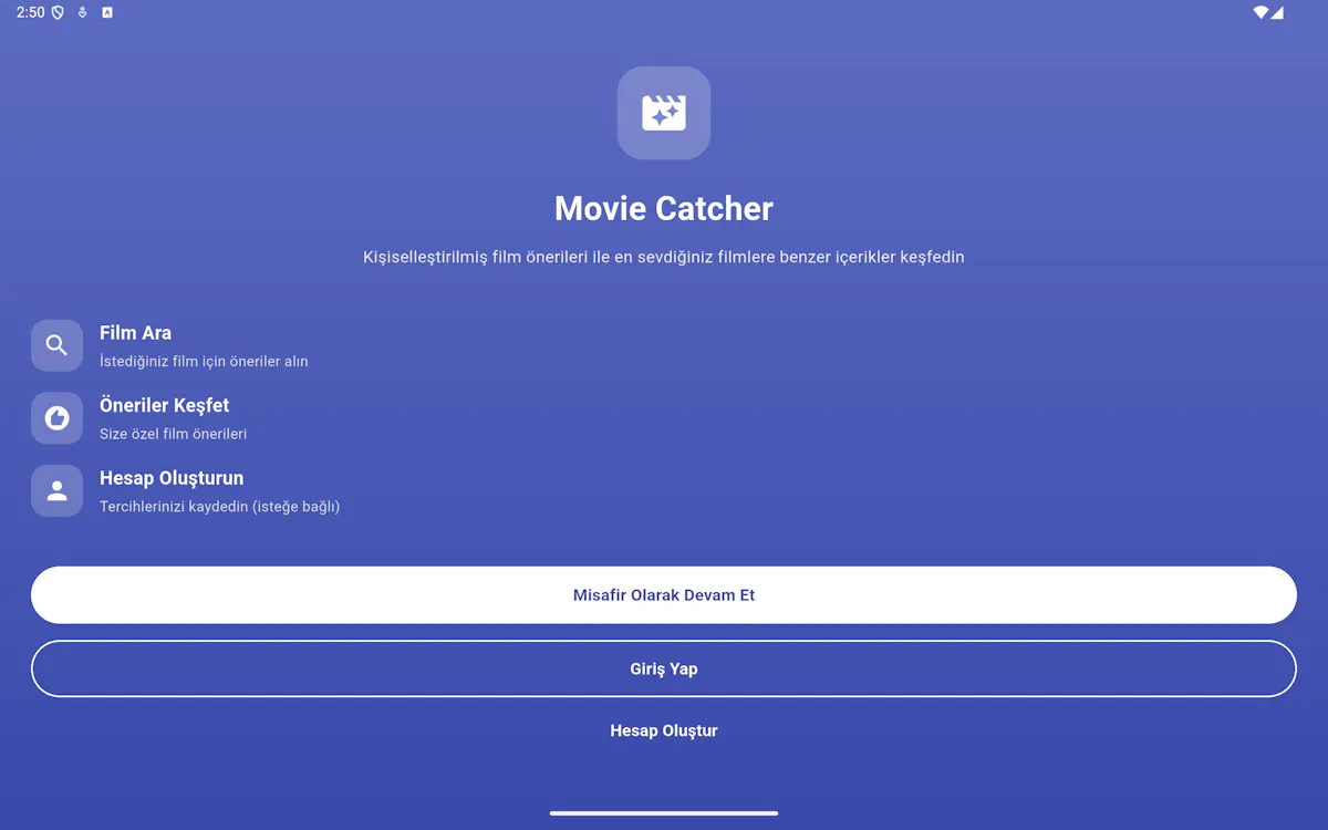 Movie Catcher AI