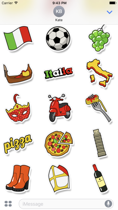 Italian Stickers gallery image