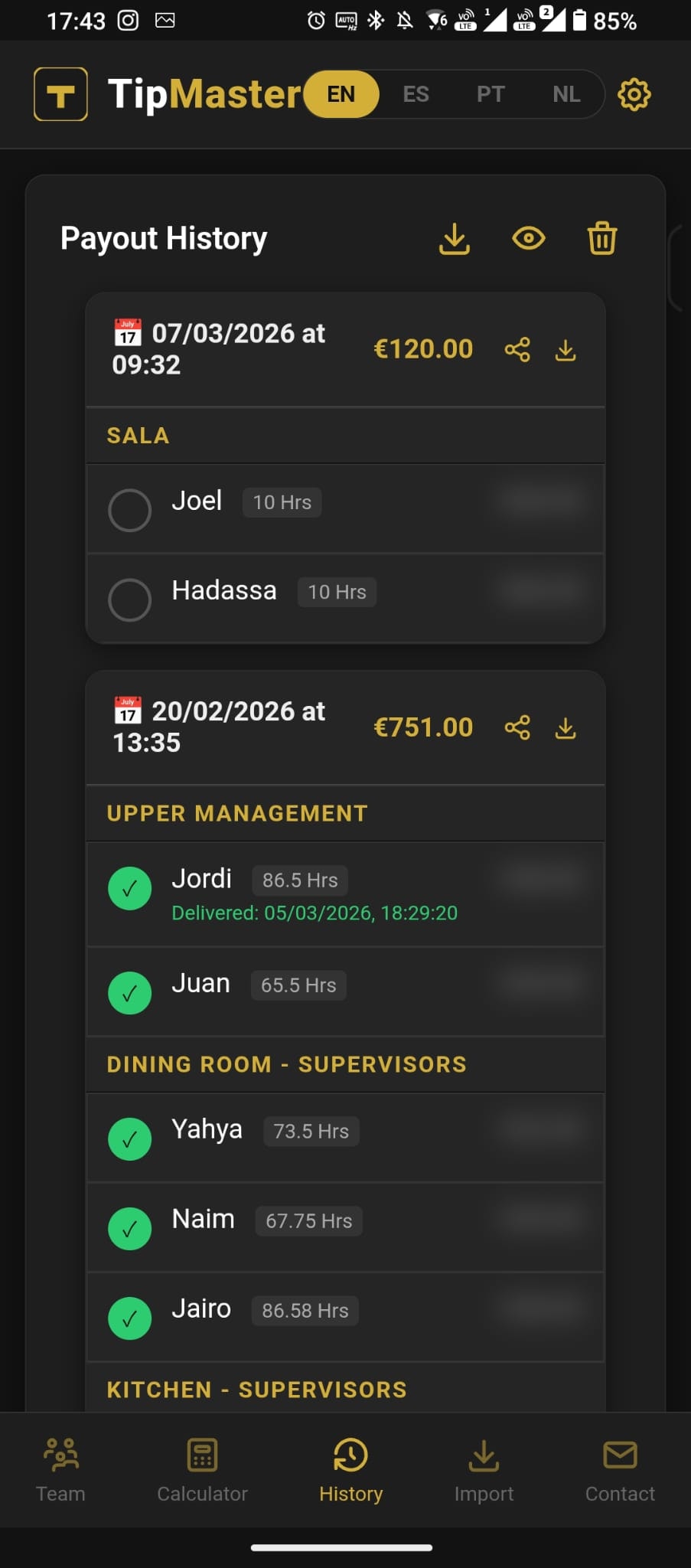 TipMaster - Screenshot 3 showing product features and functionality