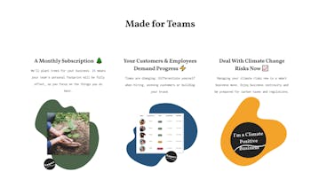 Yoopact - offset your team's carbon gallery image
