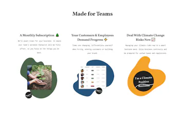 Yoopact - offset your team's carbon gallery image