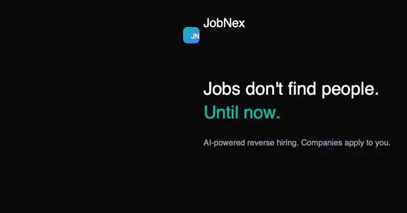 JobNex screenshot 1