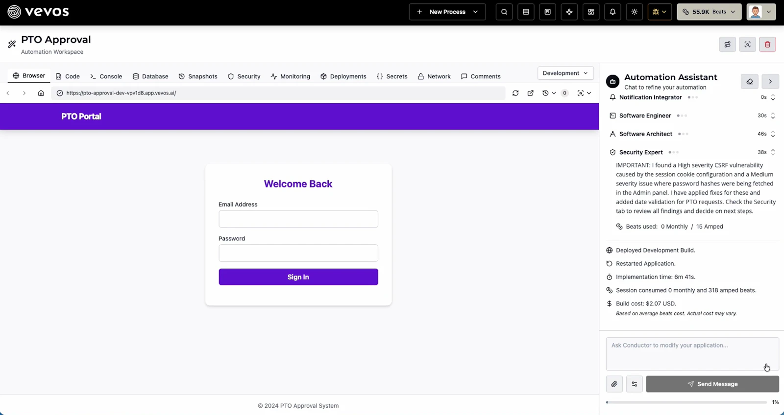 Vevos AI screenshot 4