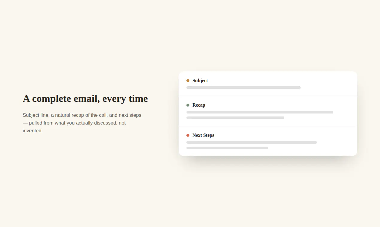 Postscript — Follow-Up Emails  gallery image