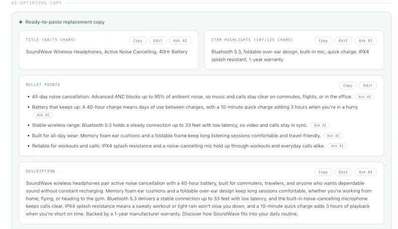 Amazon SEO Ranking screenshot 3