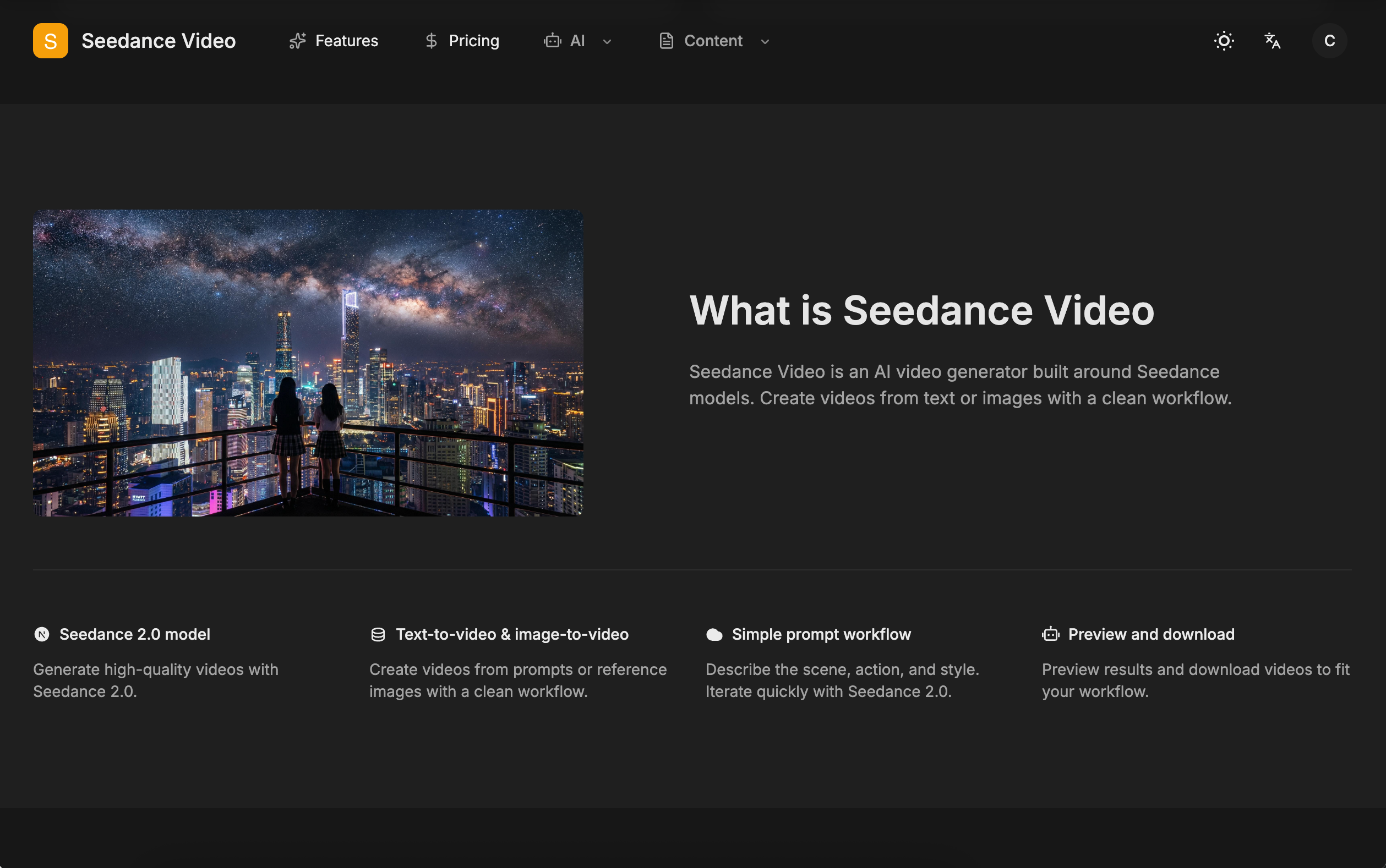 Seedance Video gallery image