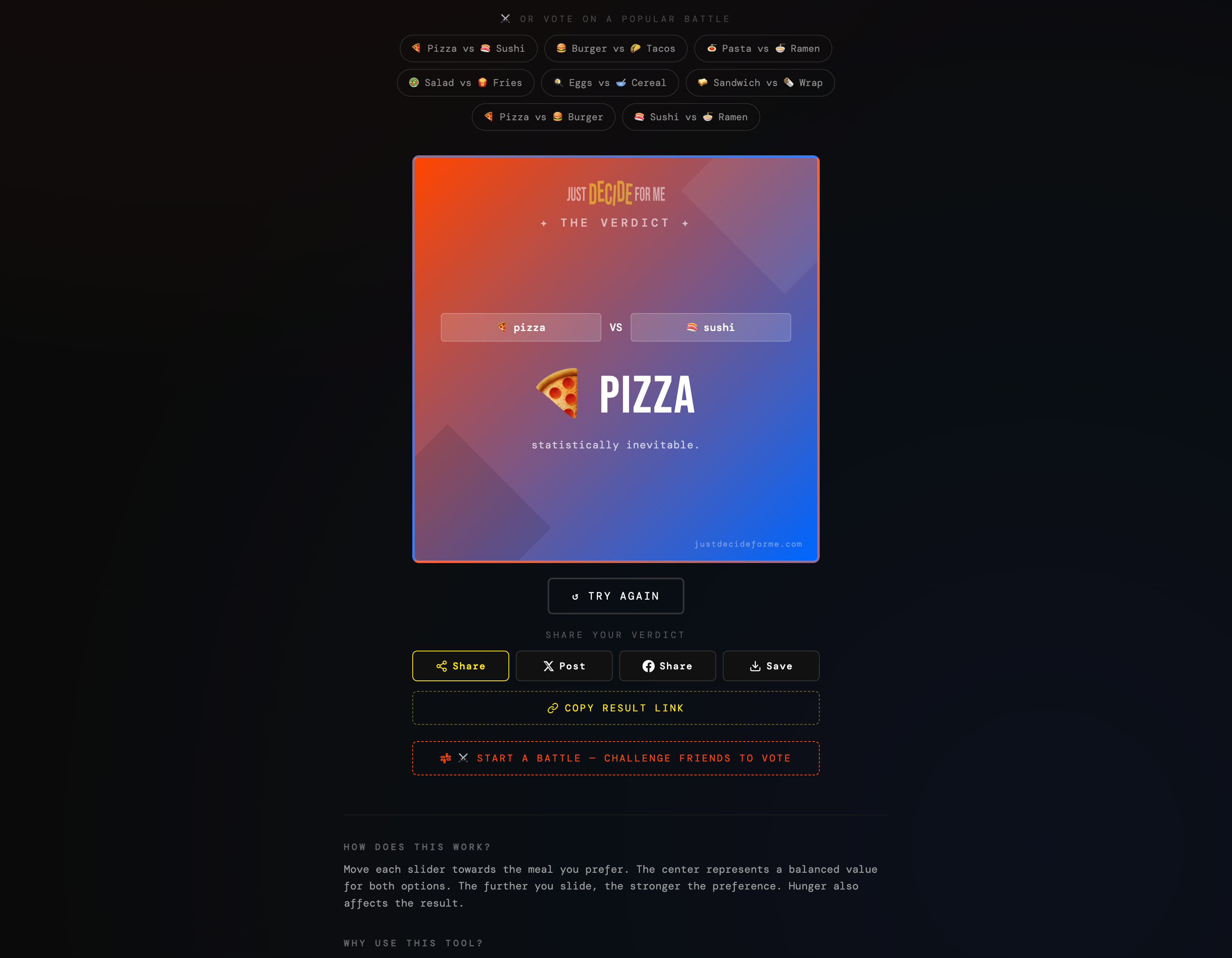 Just Decide For Me – What To Eat? gallery image