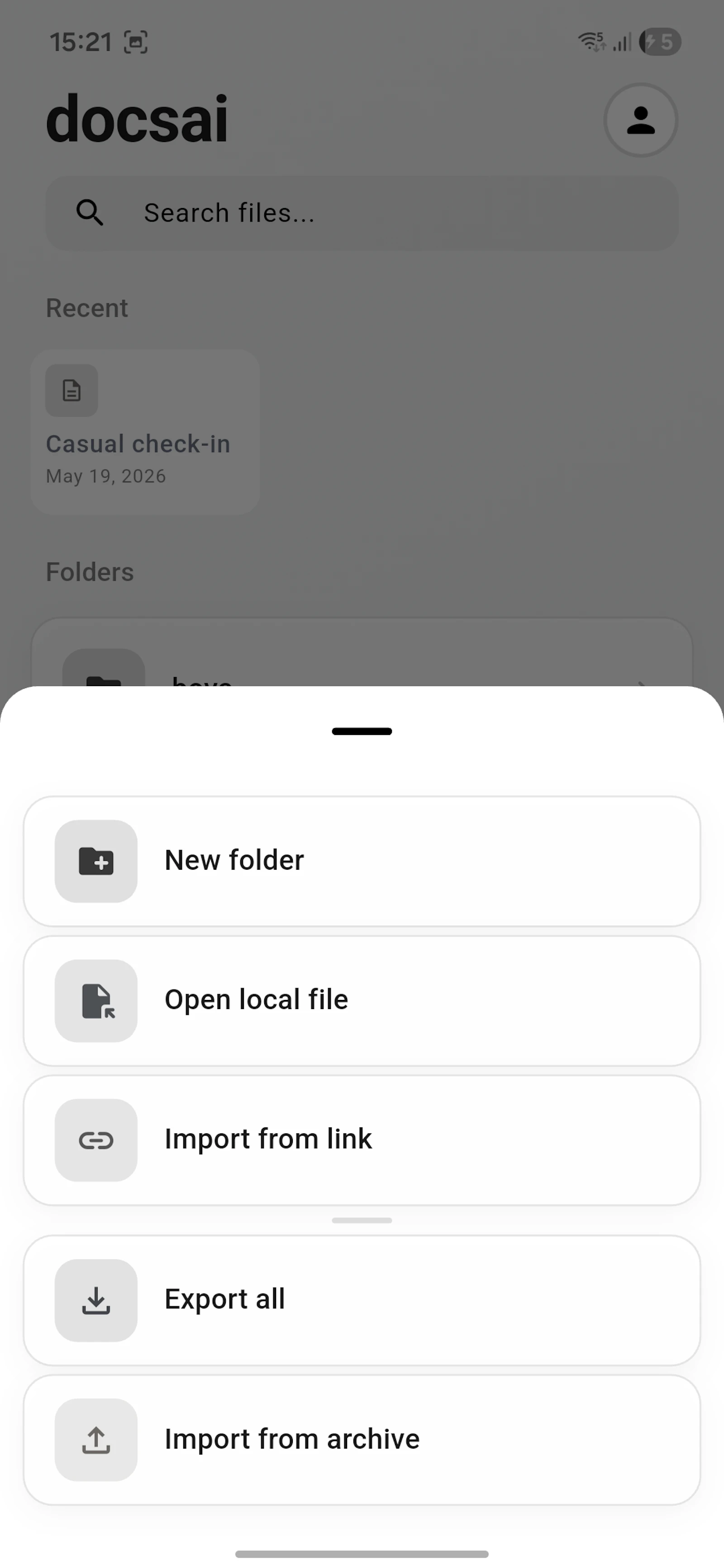 Docsai - Export MD chats AI screenshot 4