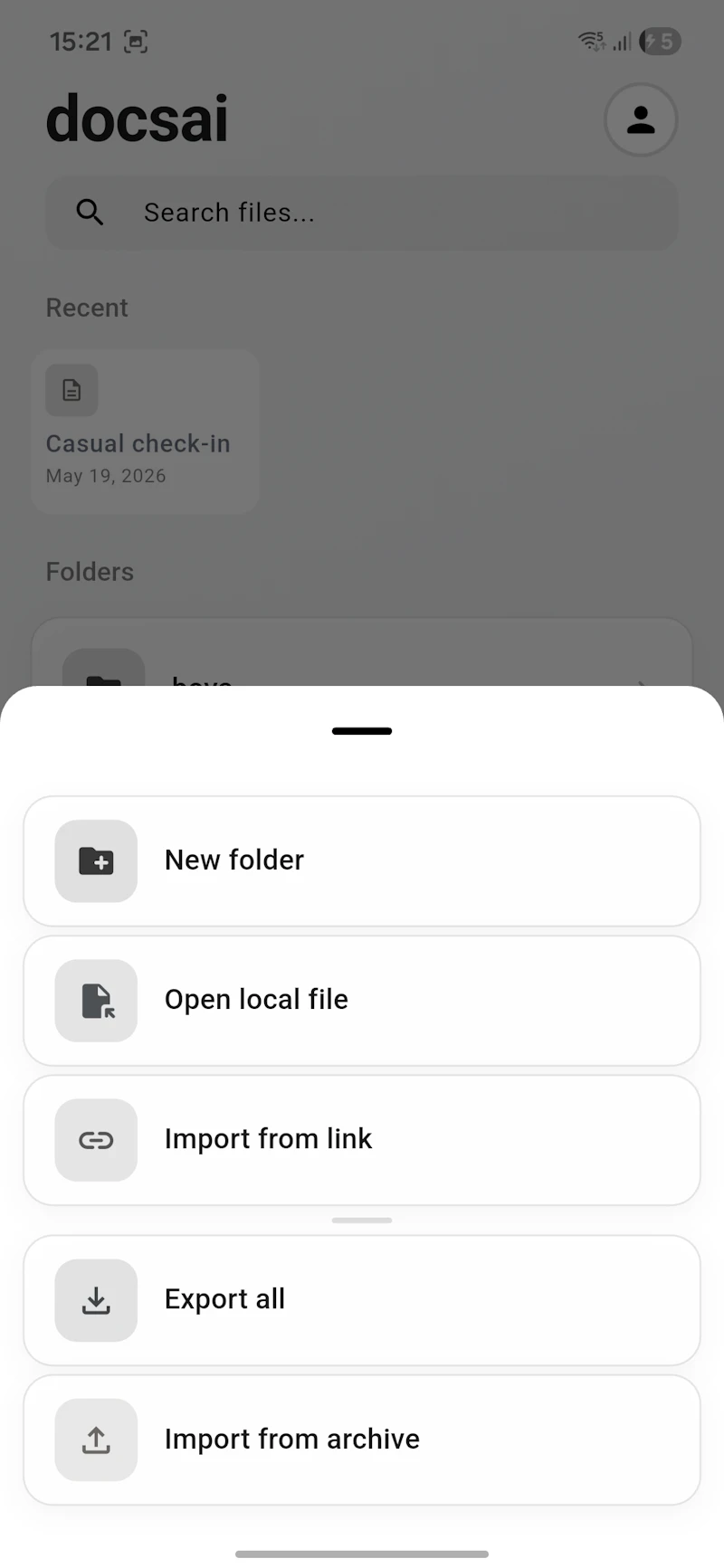 Docsai - Export MD chats AI screenshot 4