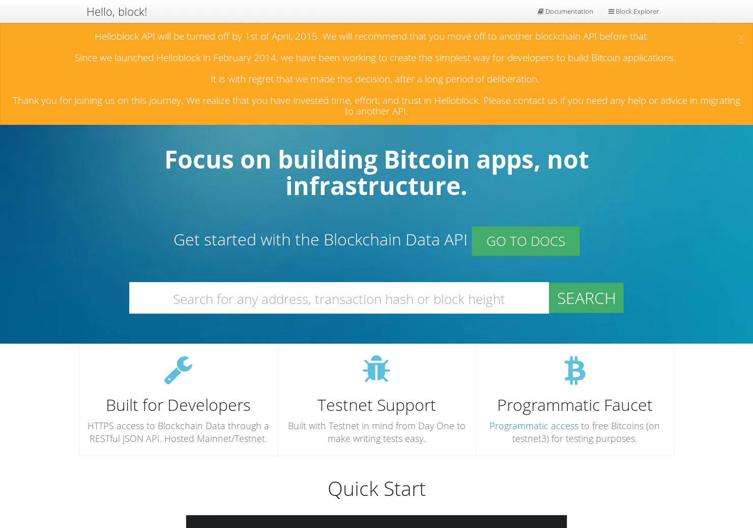 Hello, block!