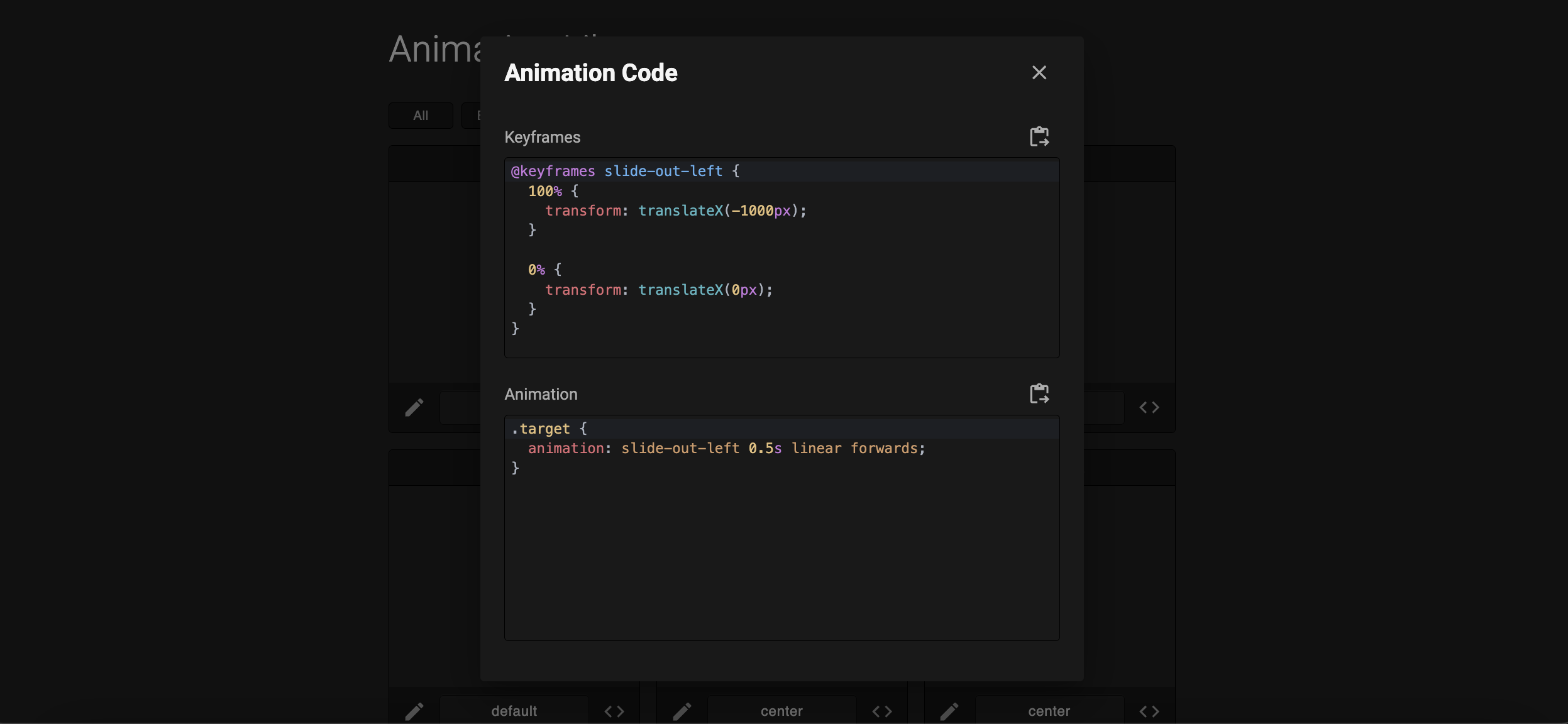 Mídia 3 de CSS Animation Studio