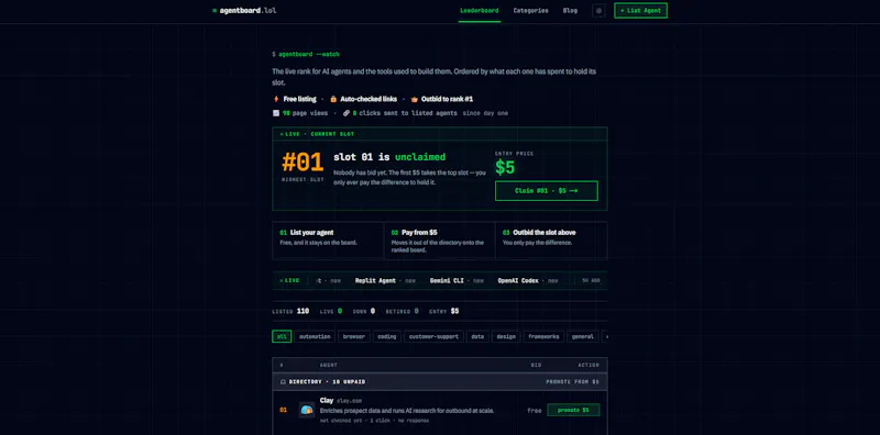 AgentBoard screenshot 2