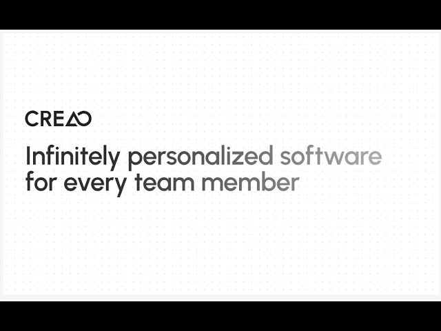 CREAO: Custom AI Software for Dynamic Teams