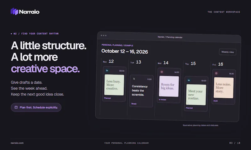 Narraio screenshot 4