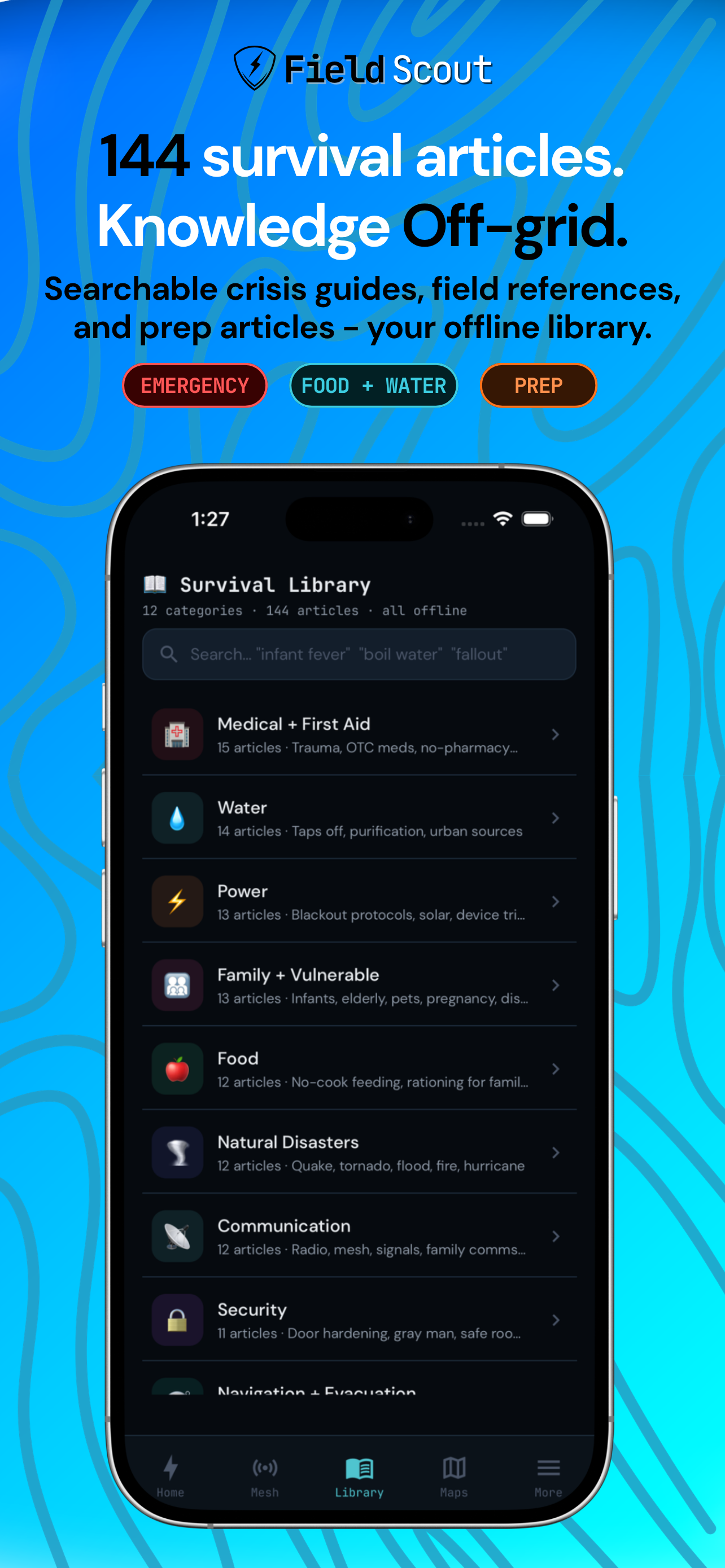 FieldScout - Offline Survival App gallery image