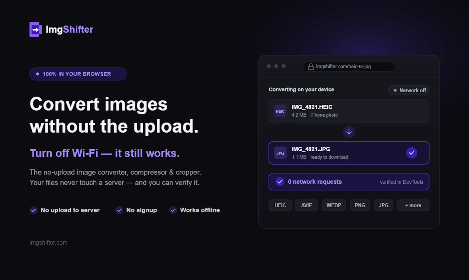 ImgShifter screenshot 1