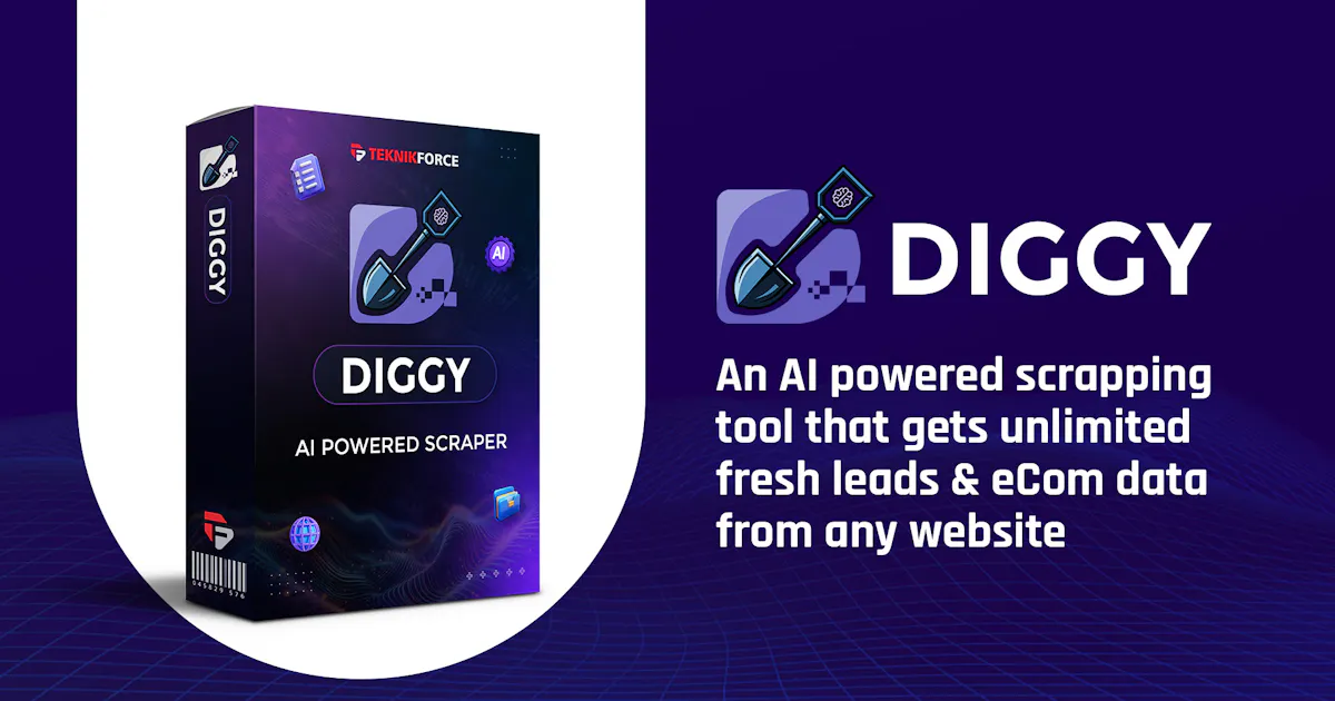 Diggy Miner AI Web Scraper