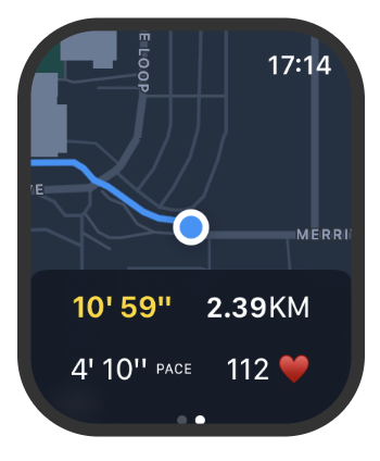 Fitcrumbs - Buitenworkout -metgezel voor uw Apple Watch media 5