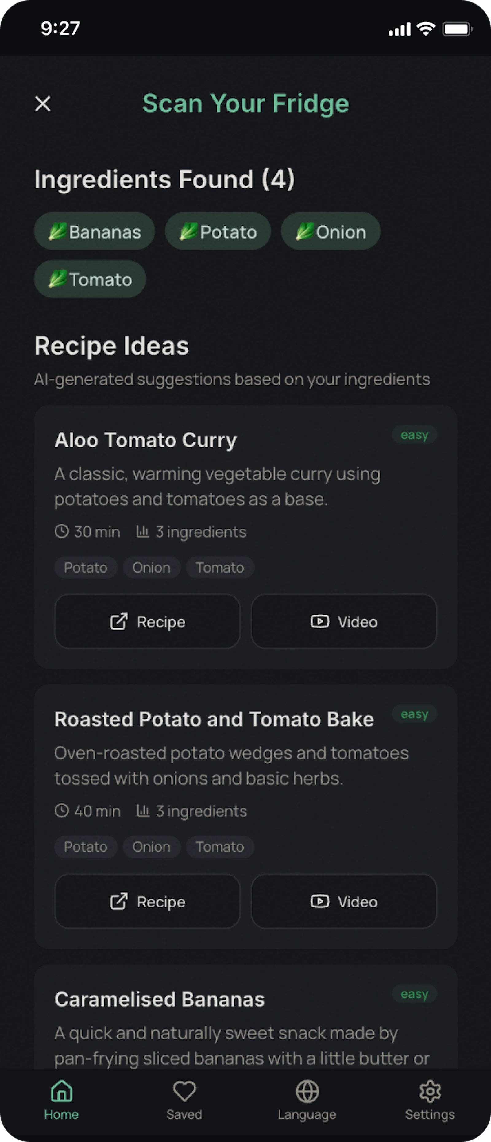 What Can I Eat? — Food Recommendations screenshot 14