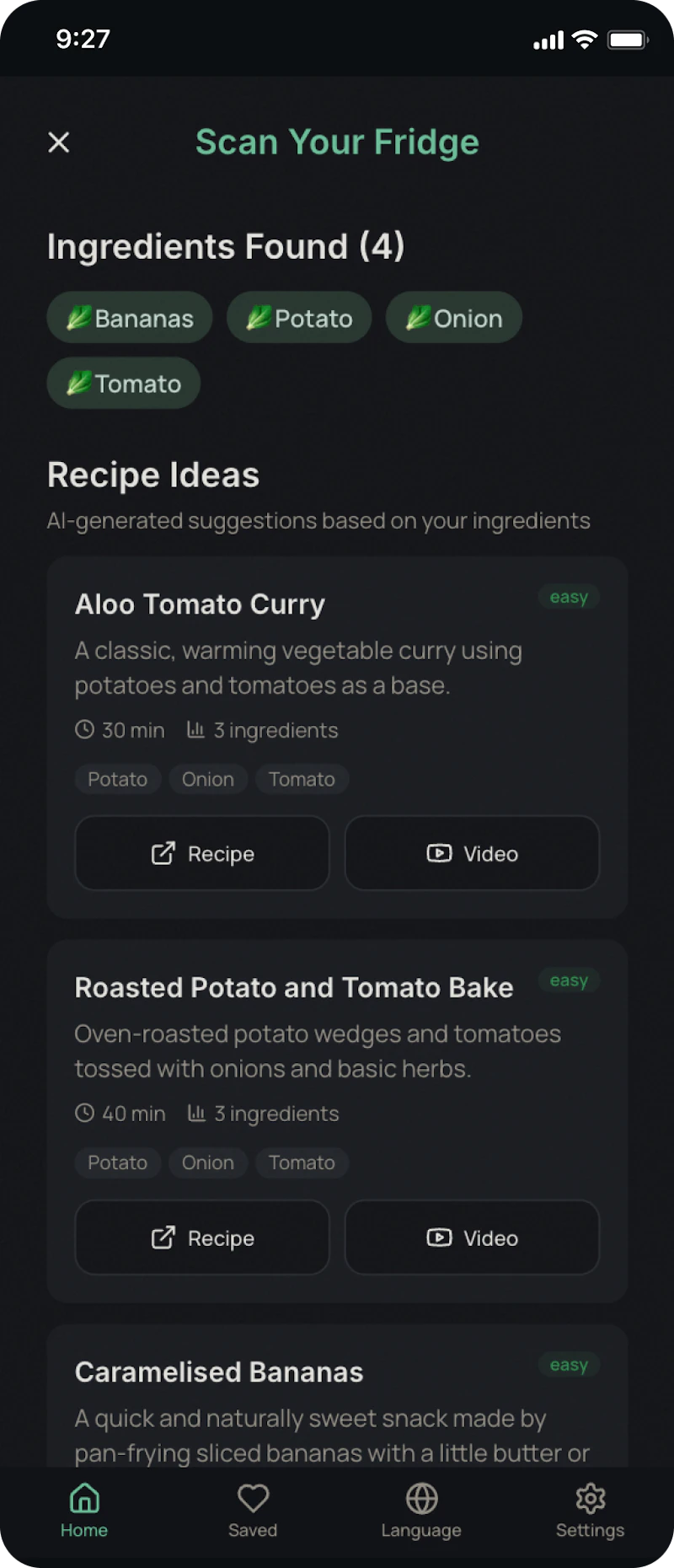 What Can I Eat? — Food Recommendations screenshot 14