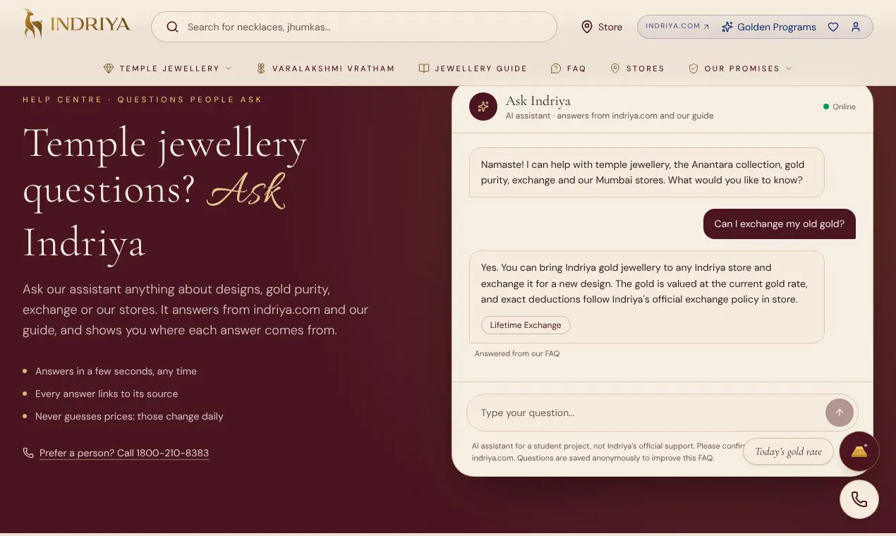Ask Indriya gallery image