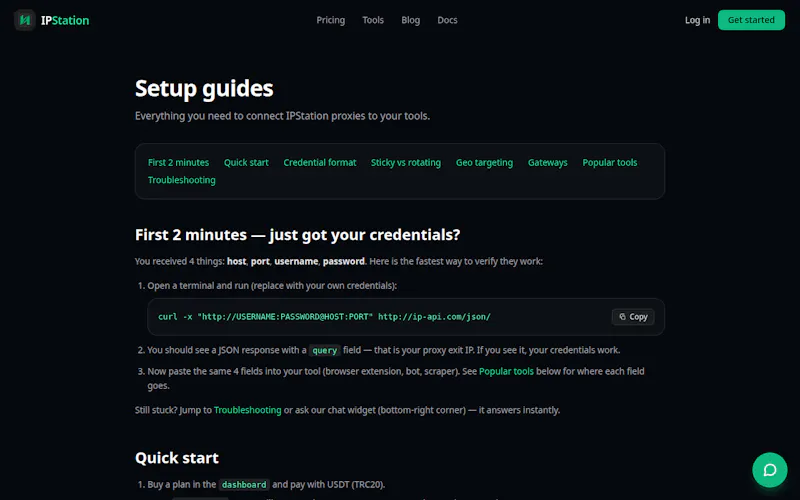 IPStation screenshot 2