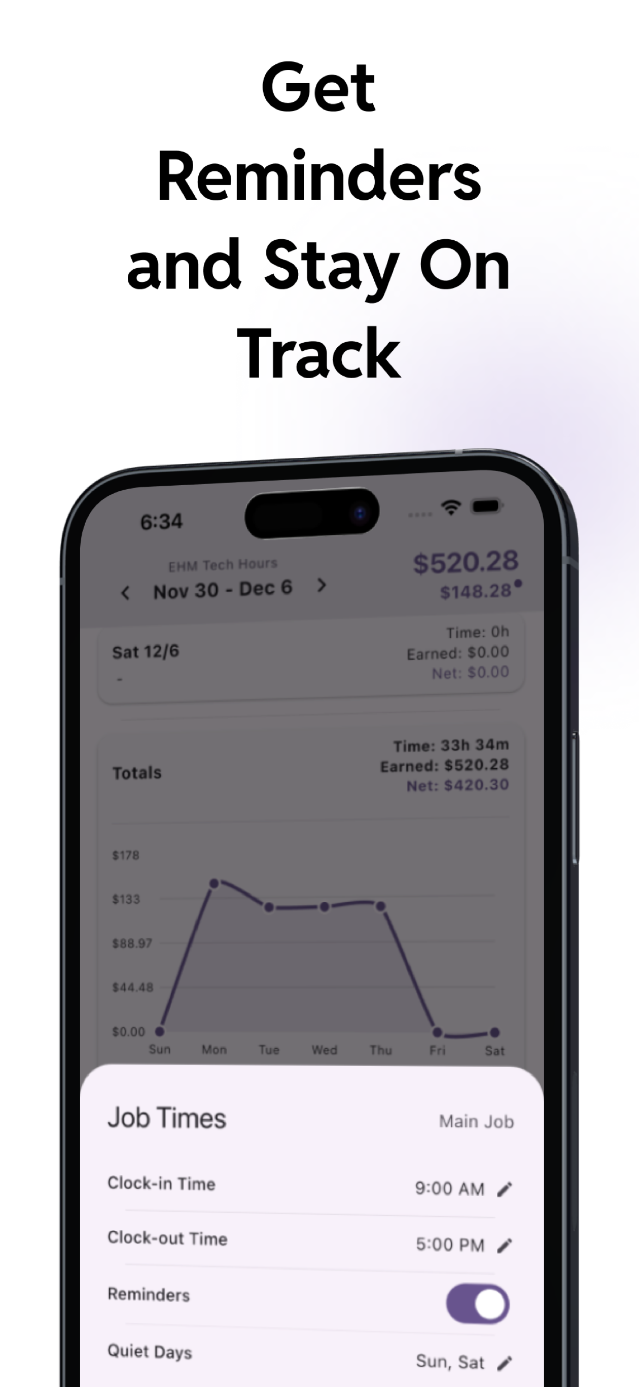 Hours Tracker: Time Clock In gallery image