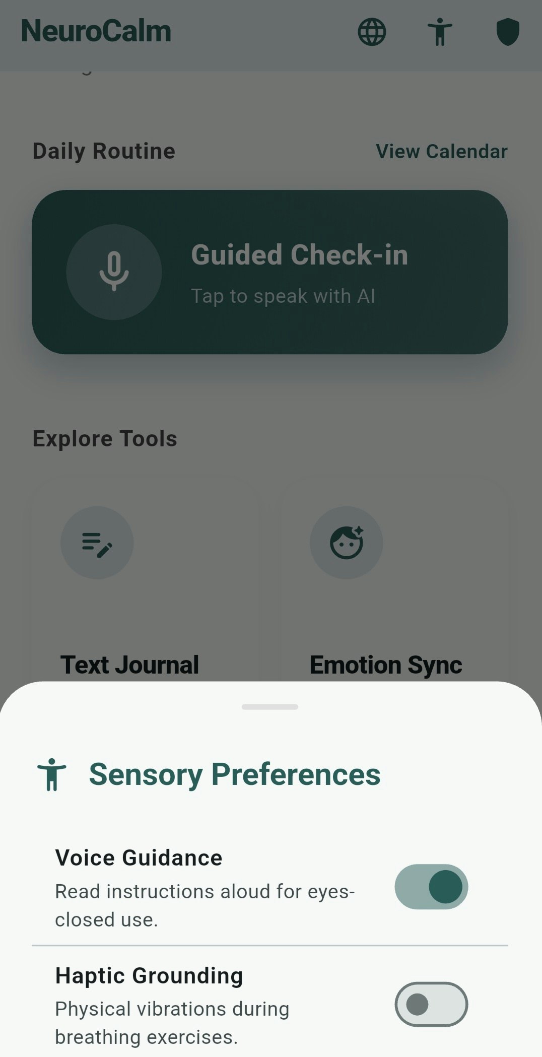 NeuroCalm AI gallery image