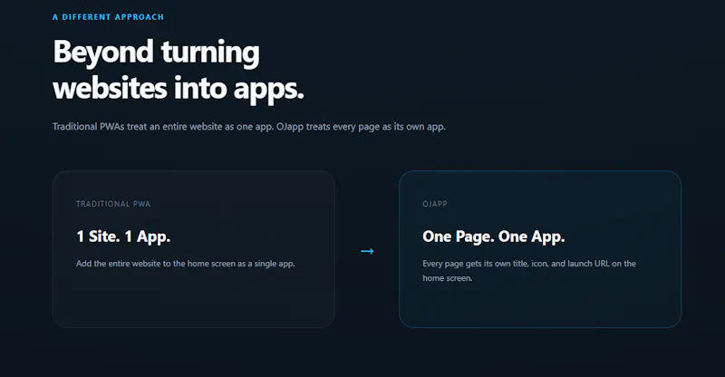 OJapp PWA-1P1A screenshot 2