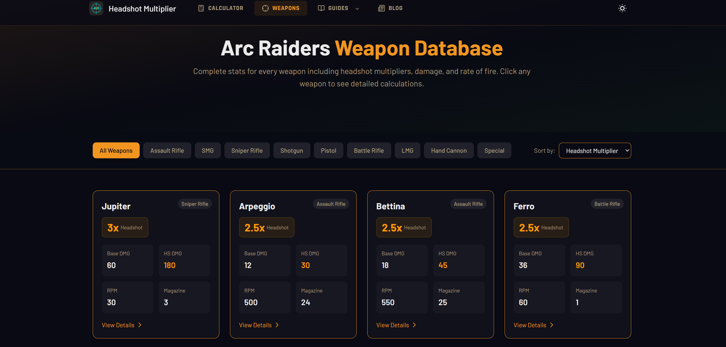 Headshot Multiplier gallery image