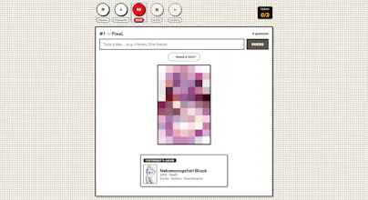 Animedle — Daily Anime Guessing Game gallery image