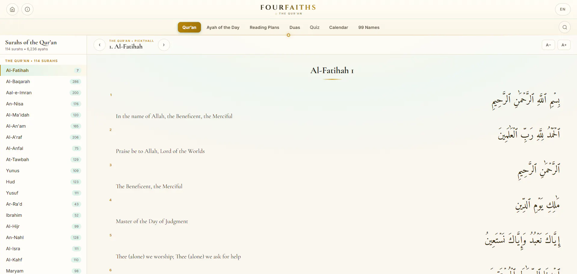 FourFaiths gallery image