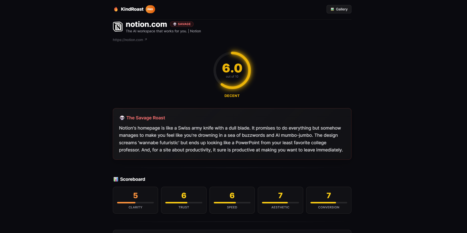 KindRoast gallery image