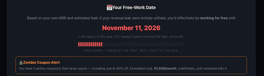 Revenue Leak Scanner — Private SaaS Lab gallery image