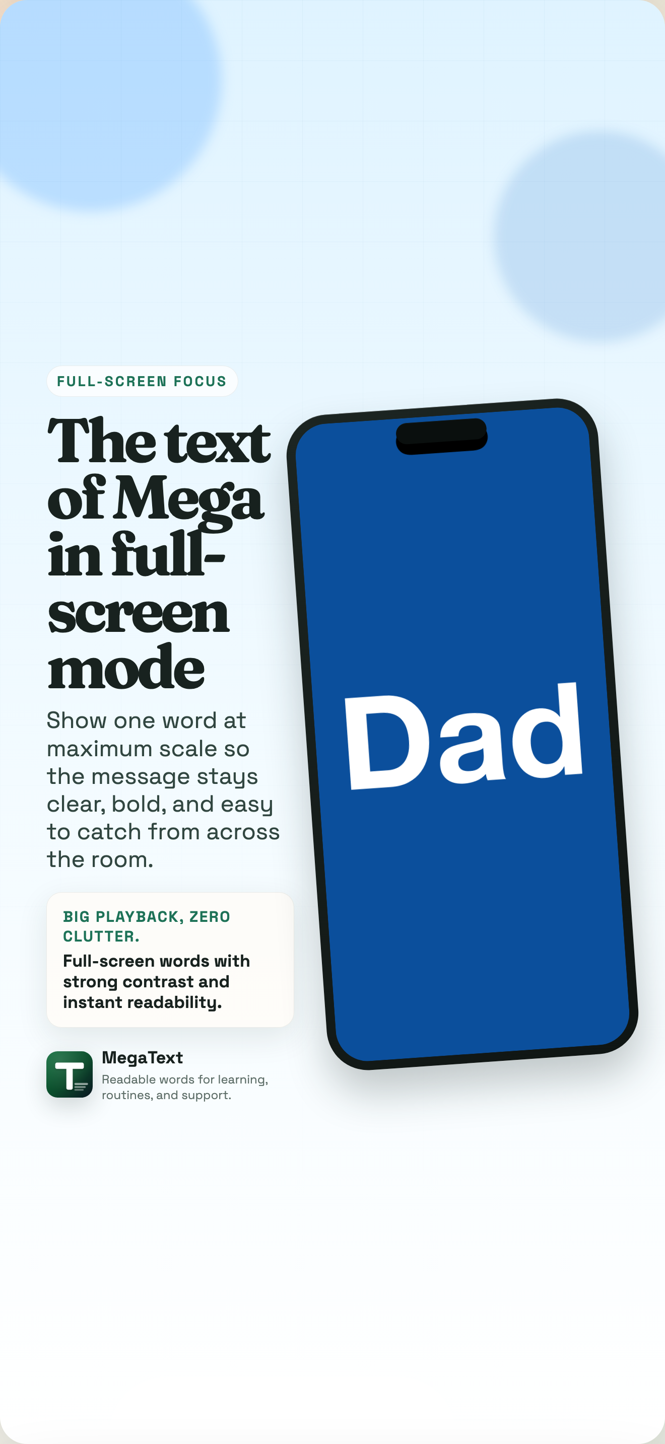 MegaText gallery image