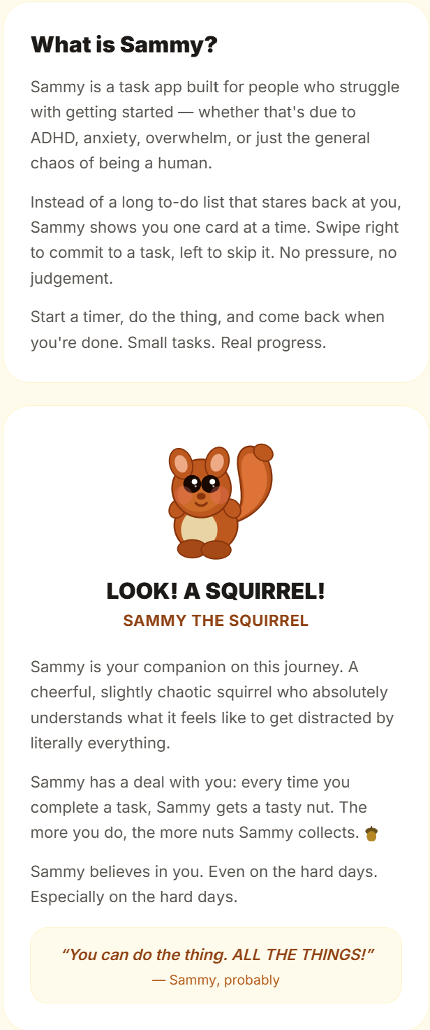 Sammy gallery image
