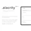.alacrity (Notion template)