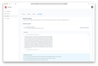 PDG Mail: Zero-Knowledge Private Email gallery image