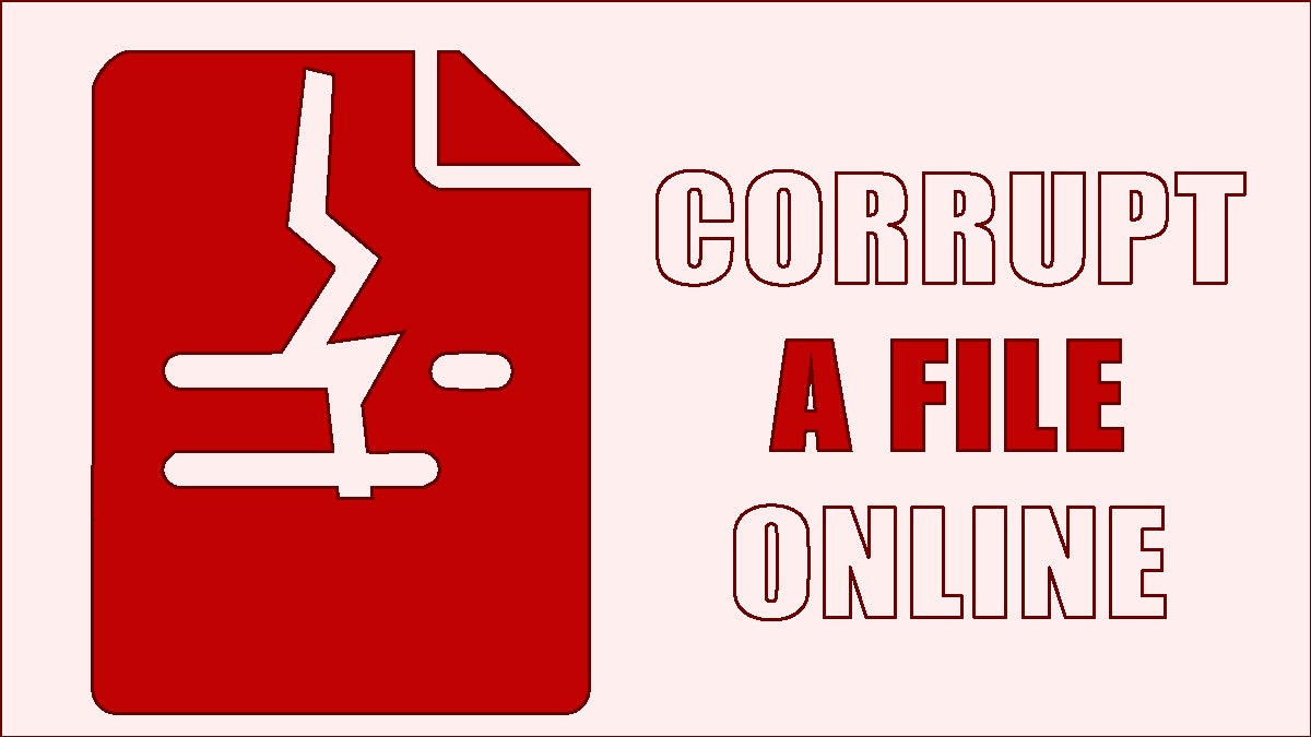 Corrupt A File Online | Fast & Secure gallery image