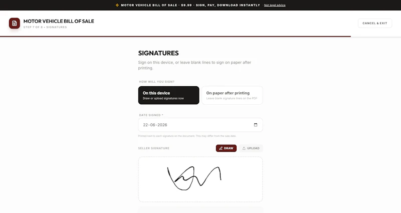 Bill and Sale screenshot 3