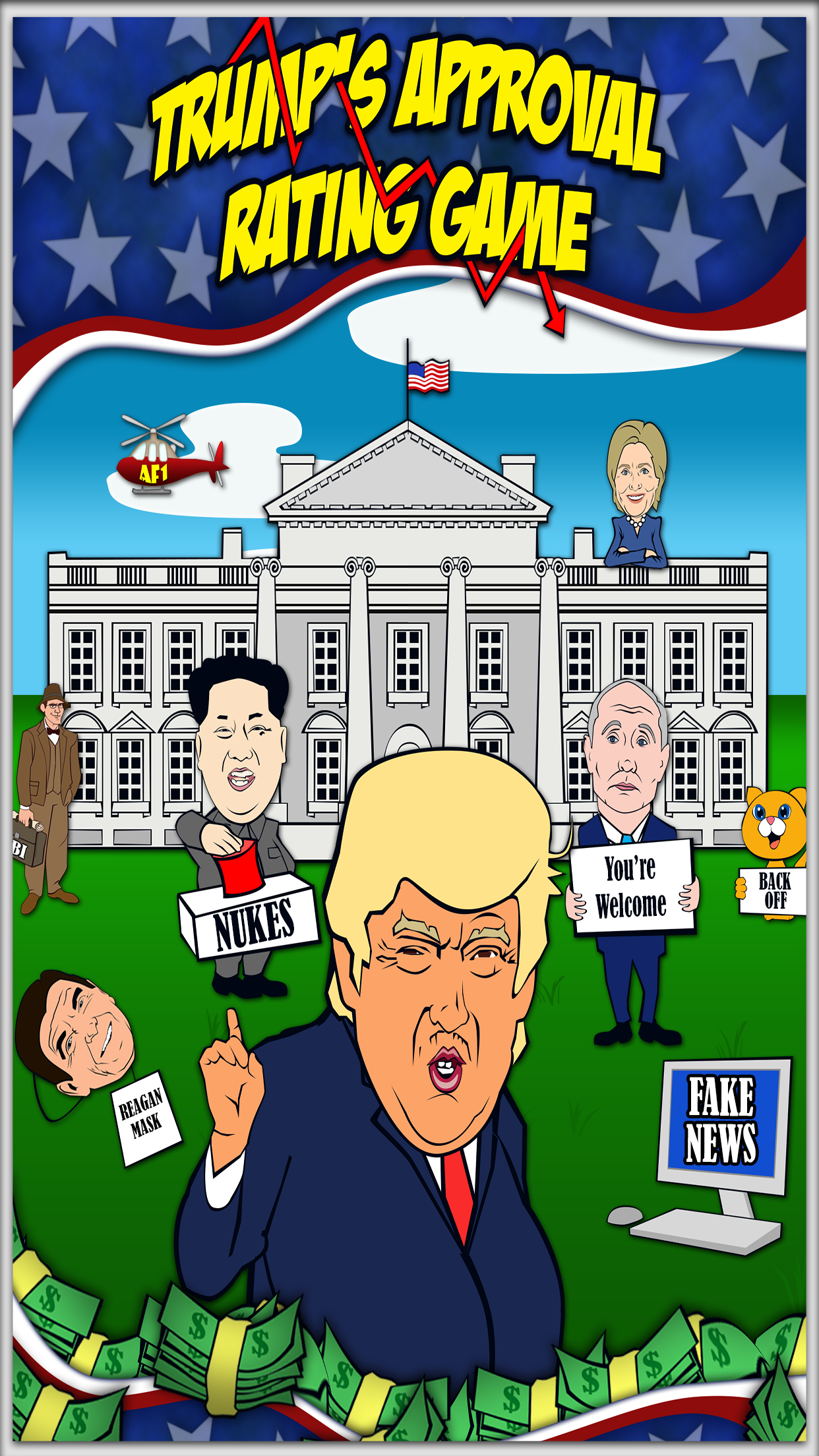 Trump's Approval Rating Game gallery image