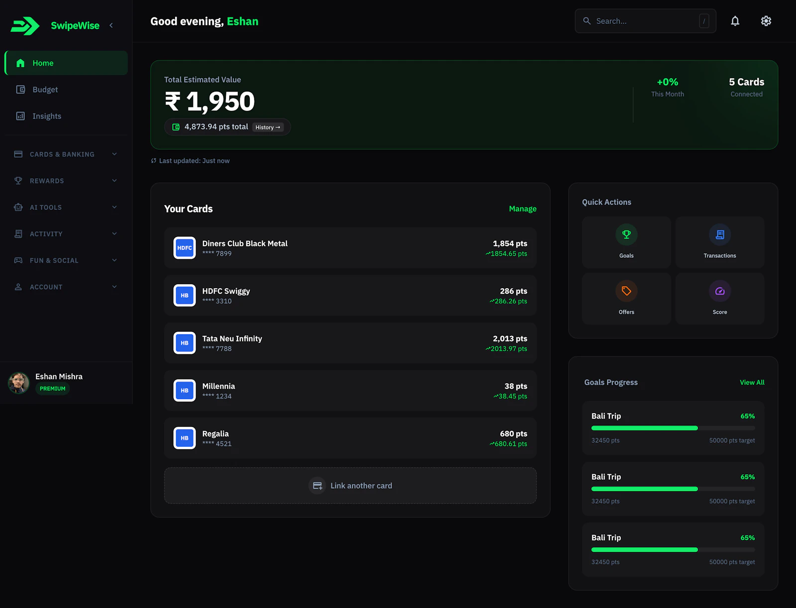 SwipeWise screenshot 2