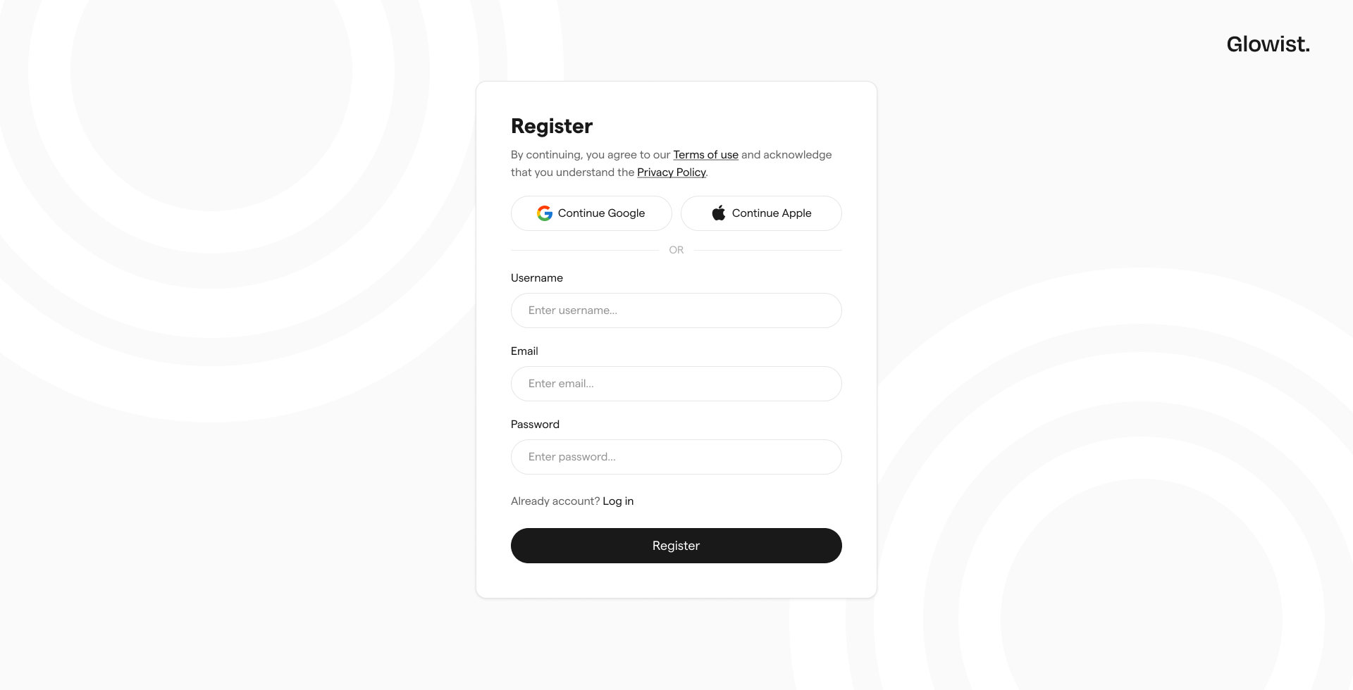 Glowist：博客网站模板html media 5