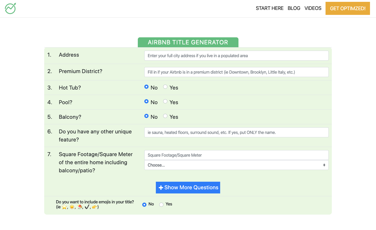 Airbnb Title Generator gallery image