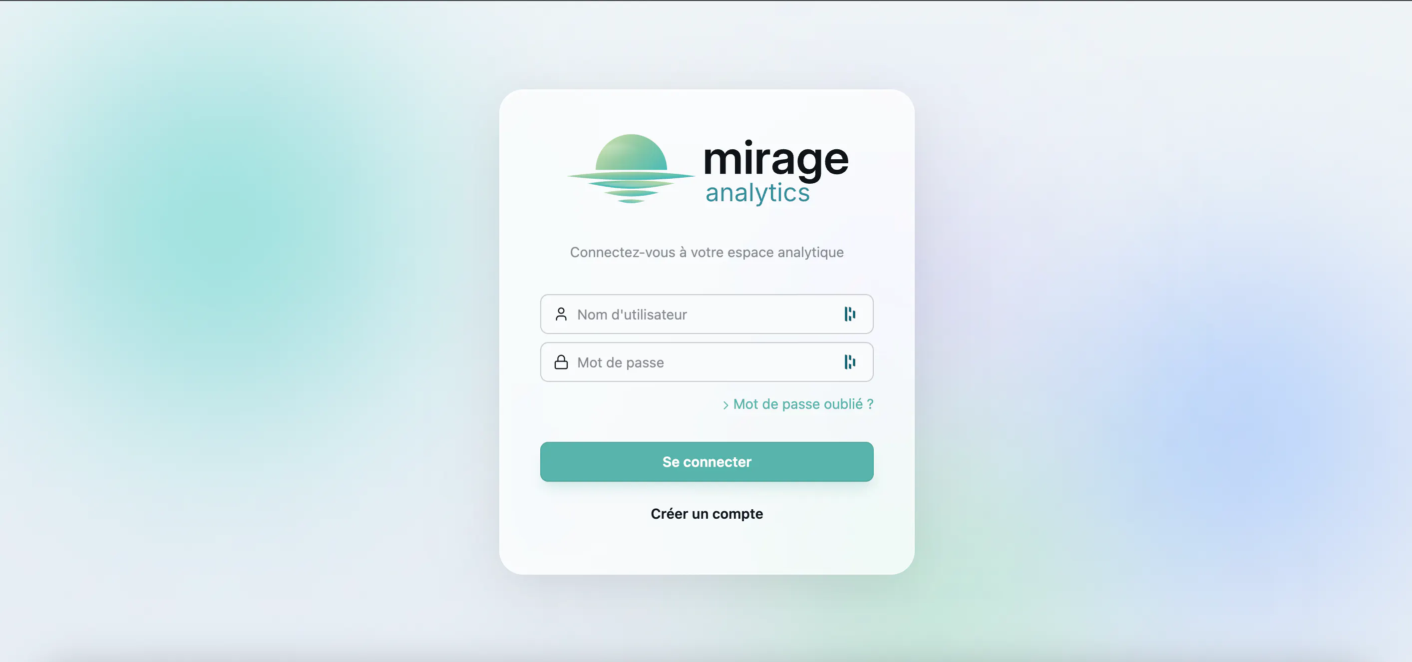 Mirage Analytics gallery image