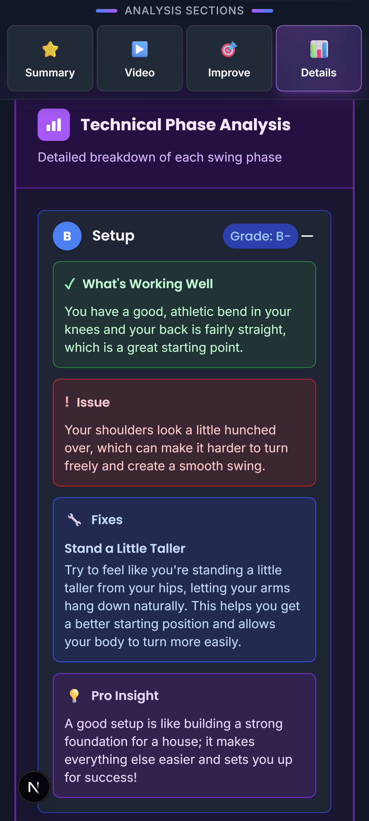 SwingSight - Screenshot 4 preview