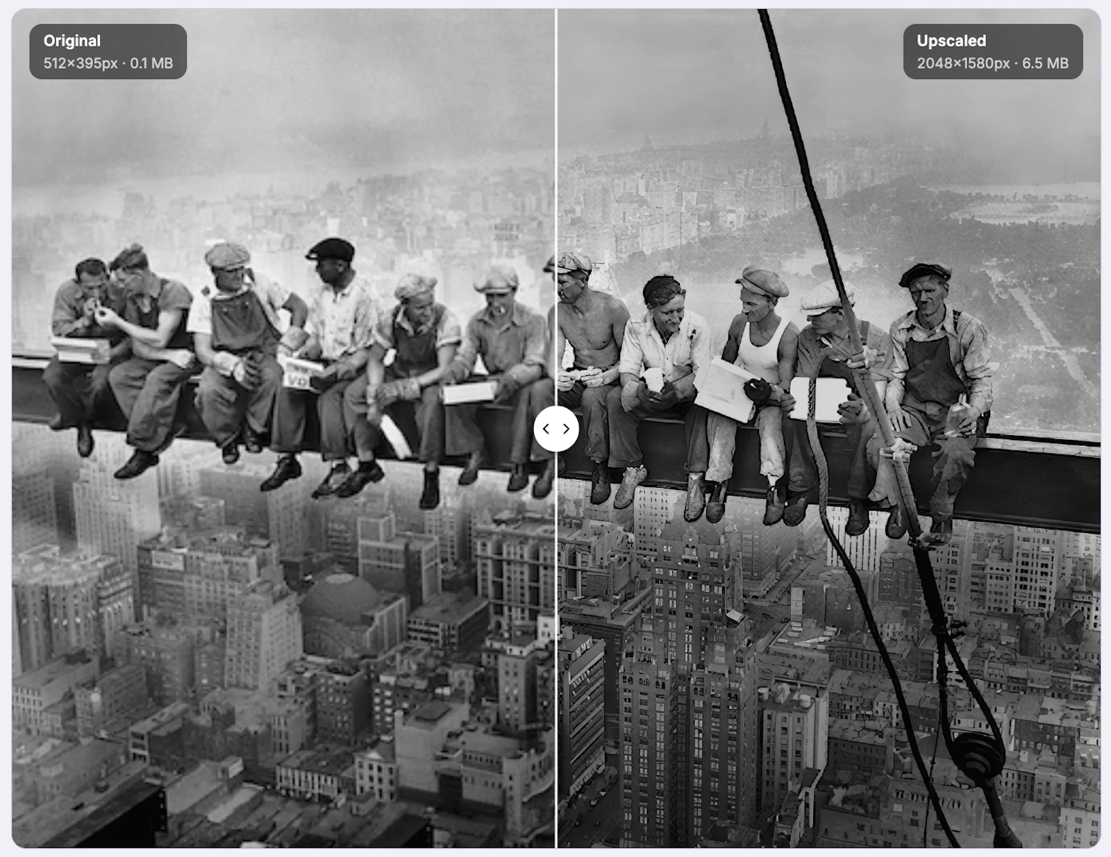 crisp.photos — Free Image Upscaler screenshot 1